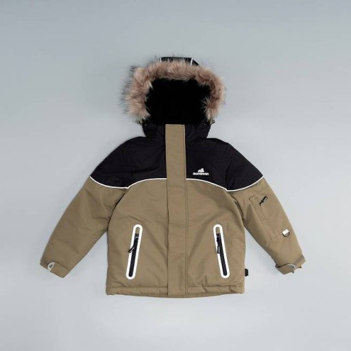 Куртка детская Nordman Wear темно-серый/черный 3-2070-D02