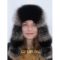 Шапки женские из натурального песца